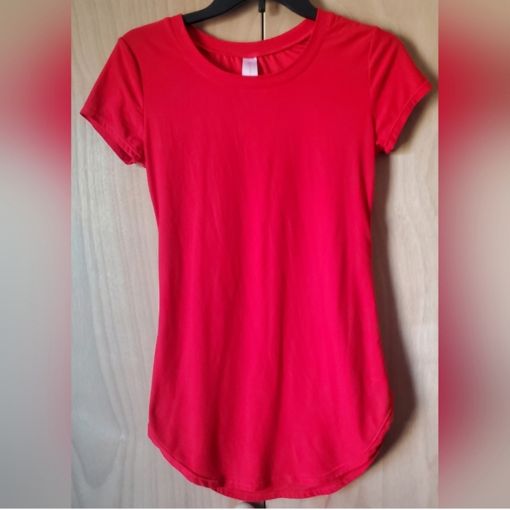 Red Tunic Top